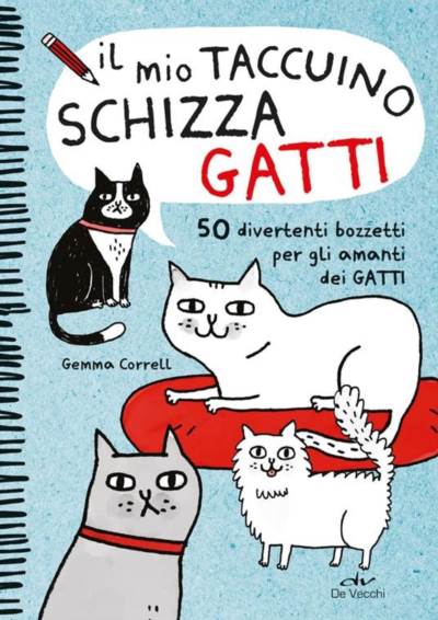 Il mio taccuino schizza gatti