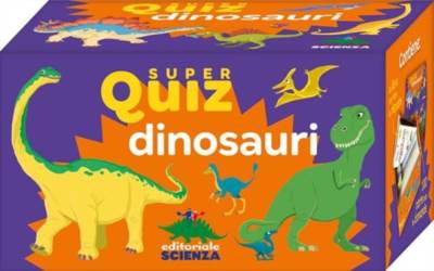 Dinosauri. super quiz con 100 carte