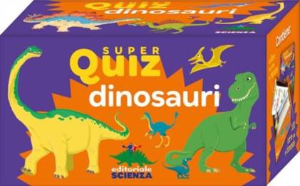 Dinosauri. super quiz con 100 carte