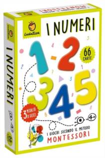 I numeri. Gioco di carte Montessori